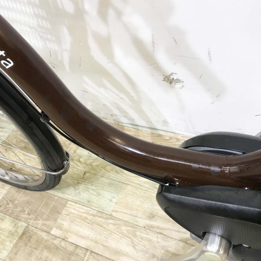 電動自転車 中古 ママチャリ ブリヂストン アシスタロイヤル ブラウン 24インチ KL034 電動アシスト自転車 神戸 | BRIDGESTONE | 12