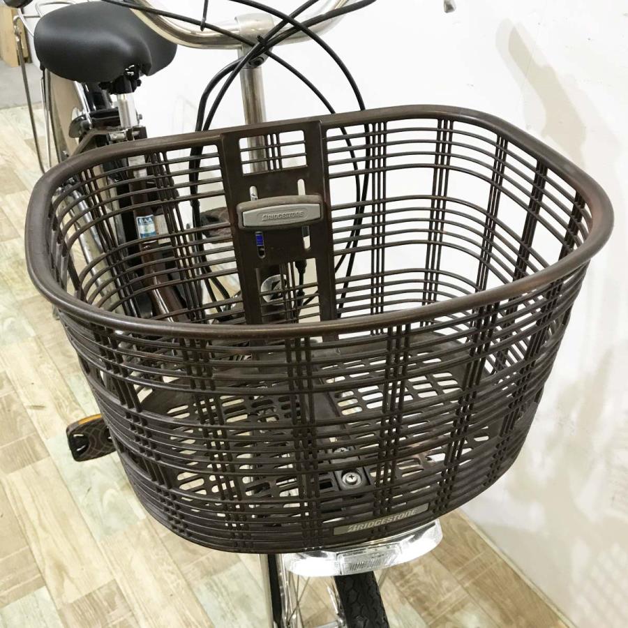 電動自転車 中古 ママチャリ ブリヂストン アシスタロイヤル ブラウン 24インチ KL034 電動アシスト自転車 神戸 | BRIDGESTONE | 05