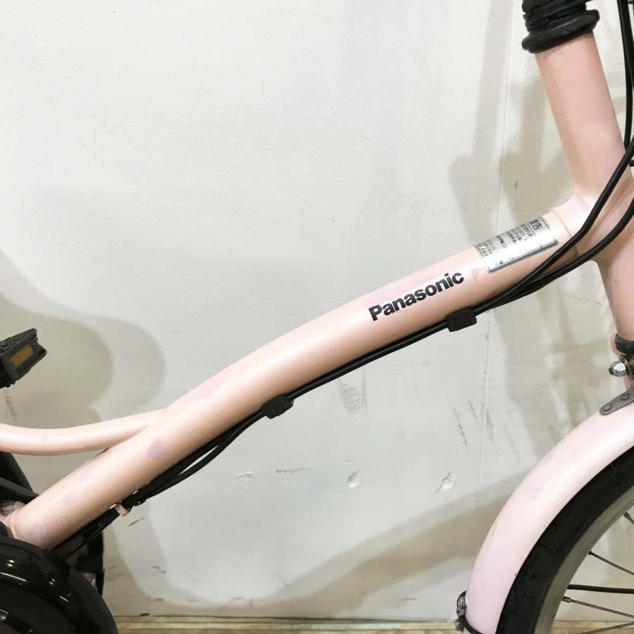 電動自転車 中古 小径車 パナソニック シュガードロップ ピンク 20インチ KL041 電動アシスト自転車 神戸 | Panasonic | 15