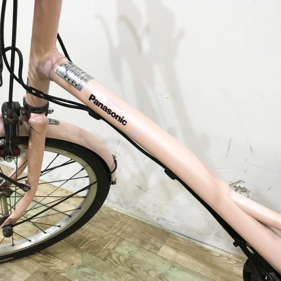 電動自転車 中古 小径車 パナソニック シュガードロップ ピンク 20インチ KL041 電動アシスト自転車 神戸 | Panasonic | 17