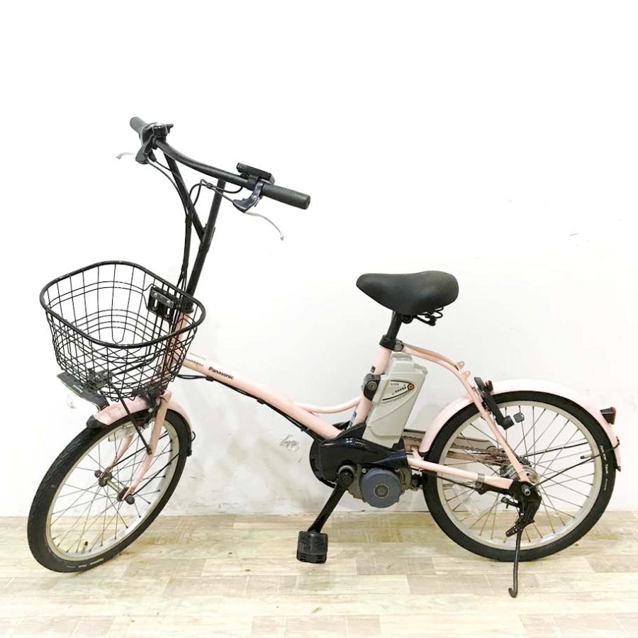 電動自転車 中古 小径車 パナソニック シュガードロップ ピンク 20インチ KL041 電動アシスト自転車 神戸 | Panasonic | 20
