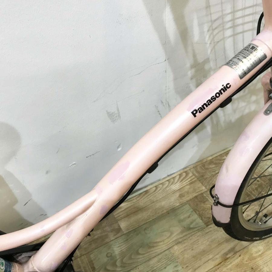 電動自転車 中古 小径車 パナソニック シュガードロップ ピンク 20インチ KL041 電動アシスト自転車 神戸 | Panasonic | 04