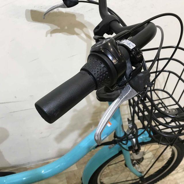 【28】電動自転車 YAMAHA PAS Babby ブルーグレー YAMAHA 電動アシスト自転車 中古 【大坂・兵庫・京都限定】 子供