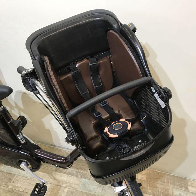電動自転車 中古 子供乗せ パナソニック ギュット DX ブラウン 前22×後26インチ KY070 電動アシスト自転車 神戸 | Panasonic | 05