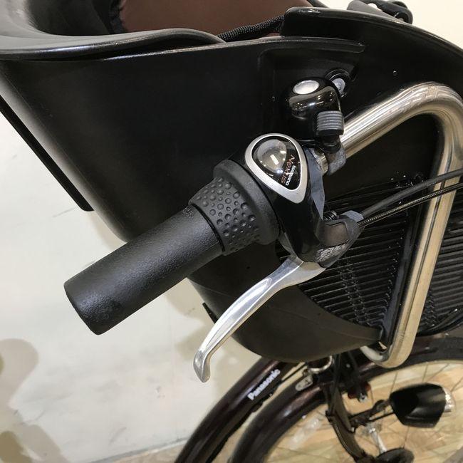 電動自転車 中古 子供乗せ パナソニック ギュット DX ブラウン 前22×後26インチ KY070 電動アシスト自転車 神戸 | Panasonic | 09