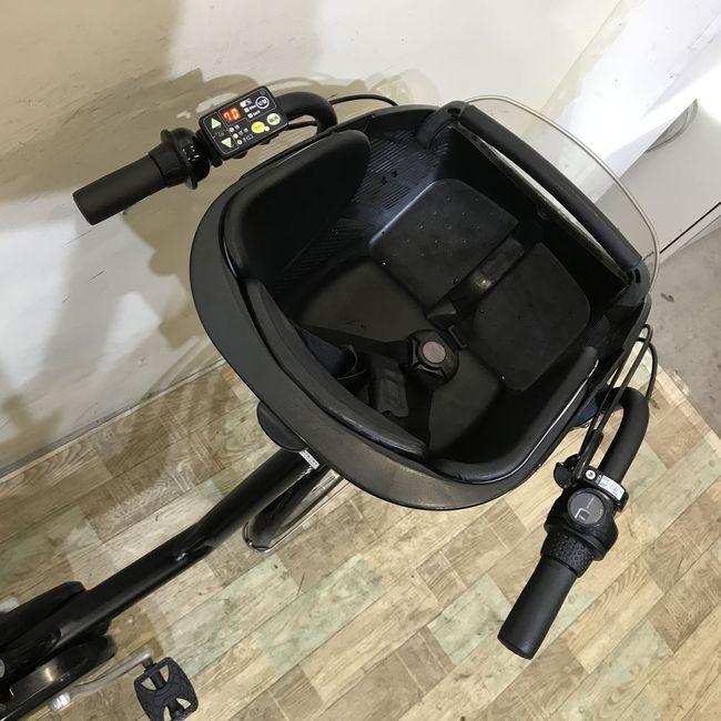 電動自転車 中古 子供乗せ ブリヂストン アンジェリーノ e ブラック 前22×後26インチ KY071 電動アシスト自転車 神戸 | BRIDGESTONE | 03