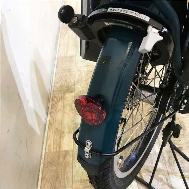 電動自転車 中古 子供乗せ ブリヂストン bikke GRI ビッケ グリ グリーン 前24×後20インチ KZ034 電動アシスト自転車 神戸 | BRIDGESTONE | 12