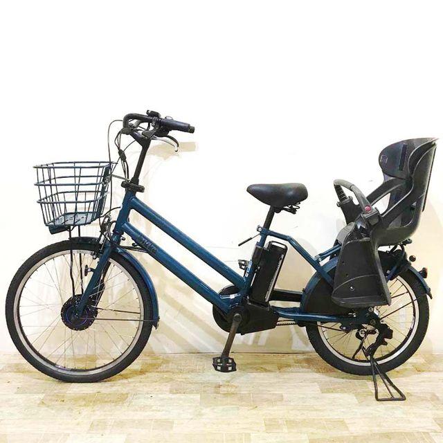 電動自転車 中古 子供乗せ ブリヂストン bikke GRI ビッケ グリ グリーン 前24×後20インチ KZ034 電動アシスト自転車 神戸 | BRIDGESTONE | 18