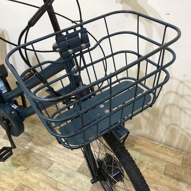 電動自転車 中古 子供乗せ ブリヂストン bikke GRI ビッケ グリ グリーン 前24×後20インチ KZ034 電動アシスト自転車 神戸 | BRIDGESTONE | 05