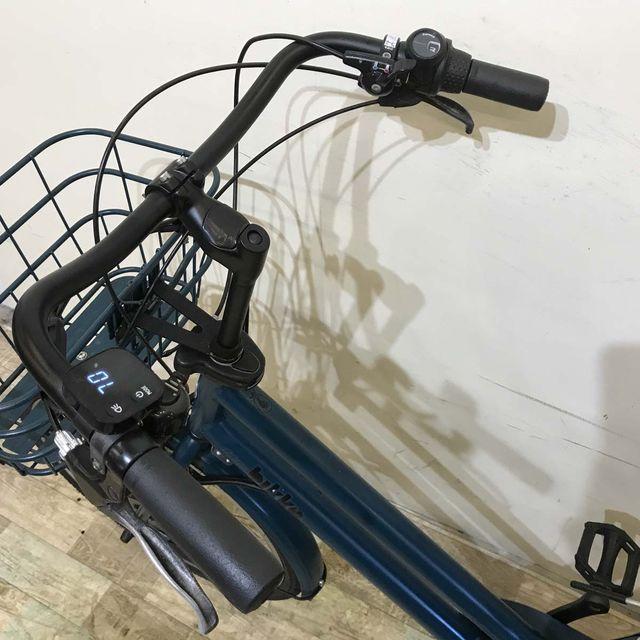 電動自転車 中古 子供乗せ ブリヂストン bikke GRI ビッケ グリ グリーン 前24×後20インチ KZ034 電動アシスト自転車 神戸 | BRIDGESTONE | 09