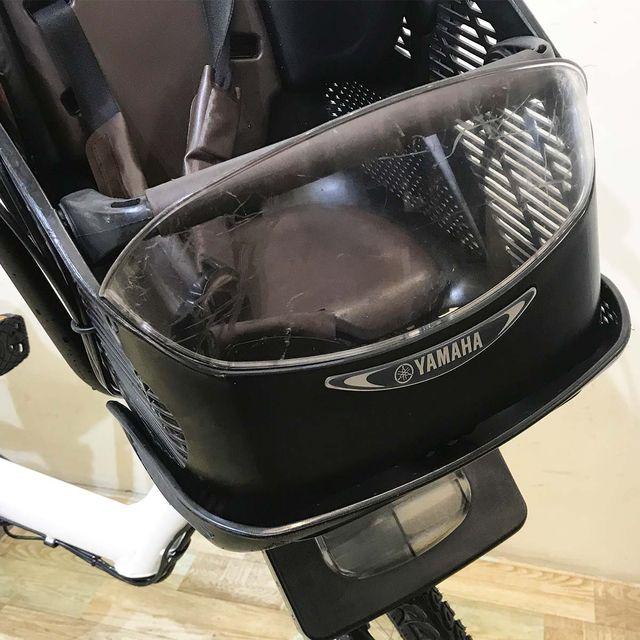 電動自転車 中古 子供乗せ ヤマハ PAS Kiss mini パス キッス ミニ ホワイト 20インチ KZ090 電動アシスト自転車 神戸 | YAMAHA | 17