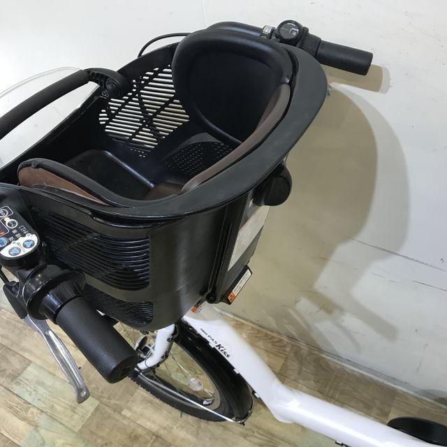 電動自転車 中古 子供乗せ ヤマハ PAS Kiss mini パス キッス ミニ ホワイト 20インチ KZ090 電動アシスト自転車 神戸 | YAMAHA | 09