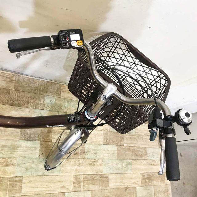 電動自転車 中古 小径車 パナソニック ビビ L 20 ブラウン 20インチ KZ108 電動アシスト自転車 神戸 | Panasonic | 03