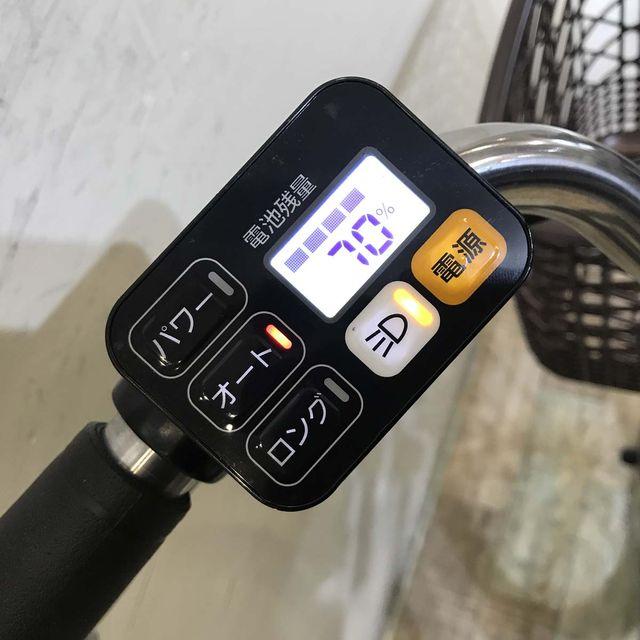 電動自転車 中古 小径車 パナソニック ビビ L 20 ブラウン 20インチ KZ108 電動アシスト自転車 神戸 | Panasonic | 06