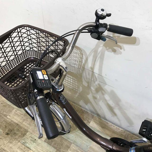 電動自転車 中古 小径車 パナソニック ビビ L 20 ブラウン 20インチ KZ108 電動アシスト自転車 神戸 | Panasonic | 09