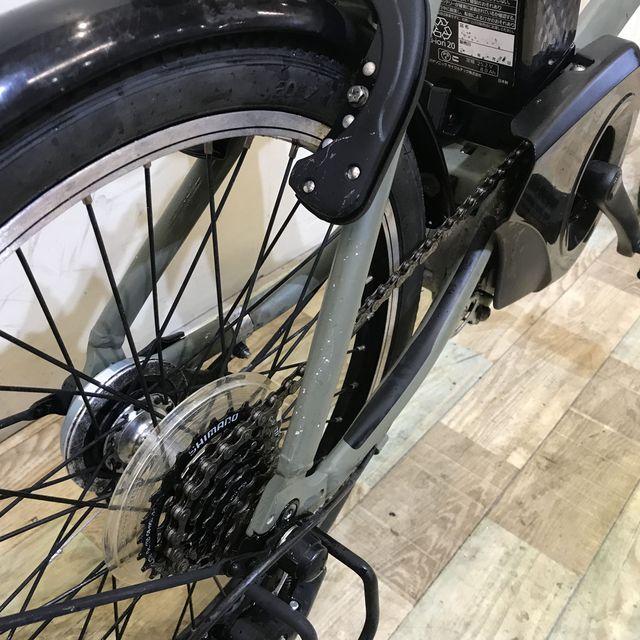 電動自転車 中古 小径車 パナソニック ベロスター ミニ カーキ 20インチ KZ147 電動アシスト自転車 神戸 | Panasonic | 12