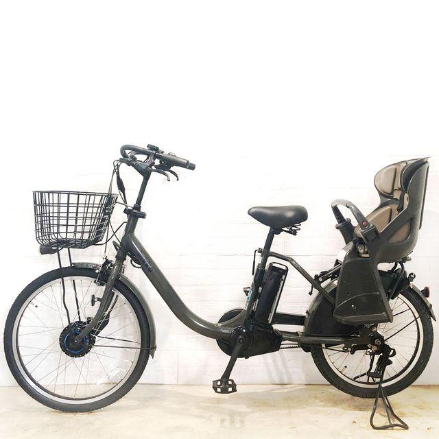 電動自転車 中古 子供乗せ ブリヂストン bikke MOB dd ビッケ モブ dd グレー 前24×後20インチ SR409Y 電動アシスト自転車 横浜 | BRIDGESTONE | 15