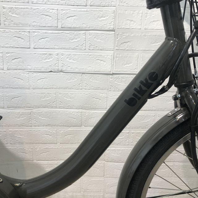電動自転車 中古 子供乗せ ブリヂストン bikke MOB dd ビッケ モブ dd グレー 前24×後20インチ SR409Y 電動アシスト自転車 横浜 | BRIDGESTONE | 04