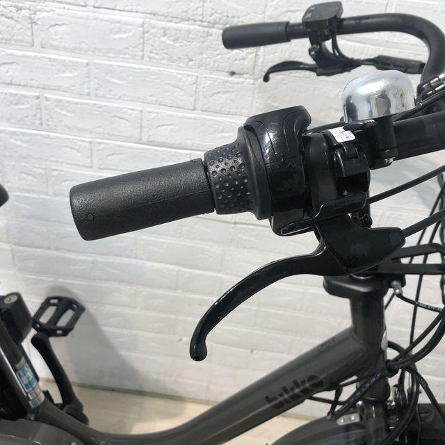 電動自転車 中古 子供乗せ ブリヂストン bikke MOB dd ビッケ モブ dd グレー 前24×後20インチ SR409Y 電動アシスト自転車 横浜 | BRIDGESTONE | 09