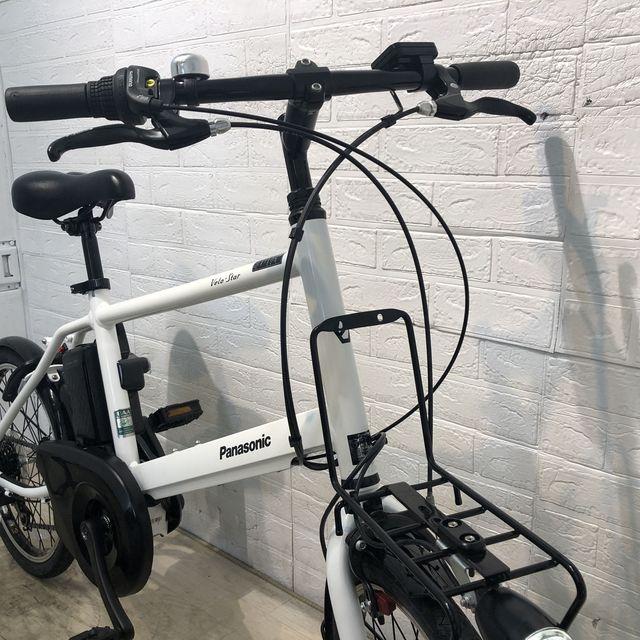 電動自転車 中古 小径車 パナソニック ベロスター ミニ ホワイト 20インチ SR420Y 電動アシスト自転車 横浜 | Panasonic | 05