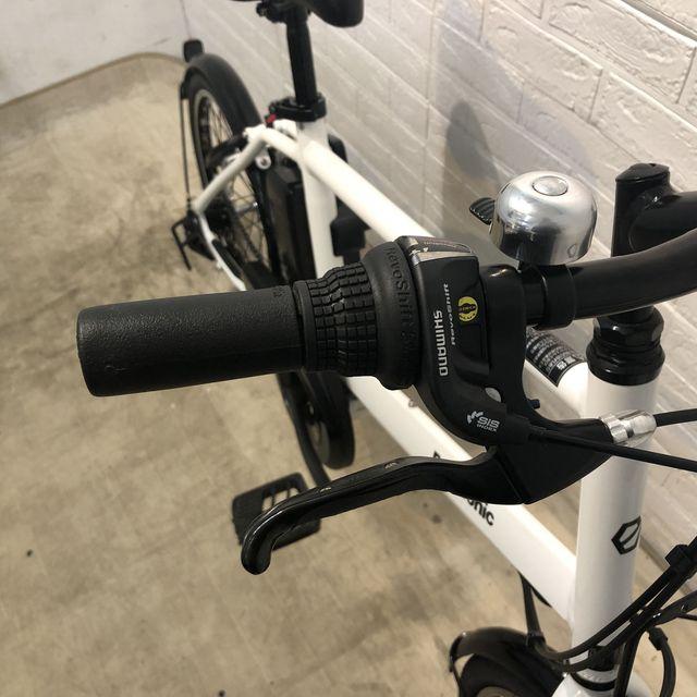 電動自転車 中古 小径車 パナソニック ベロスター ミニ ホワイト 20インチ SR420Y 電動アシスト自転車 横浜 | Panasonic | 09