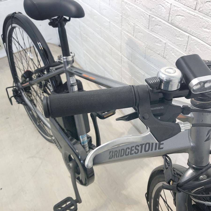 電動自転車 中古 スポーツ ブリヂストン TB1e グレー 27インチ SR424Y 電動アシスト自転車 横浜 | BRIDGESTONE | 11