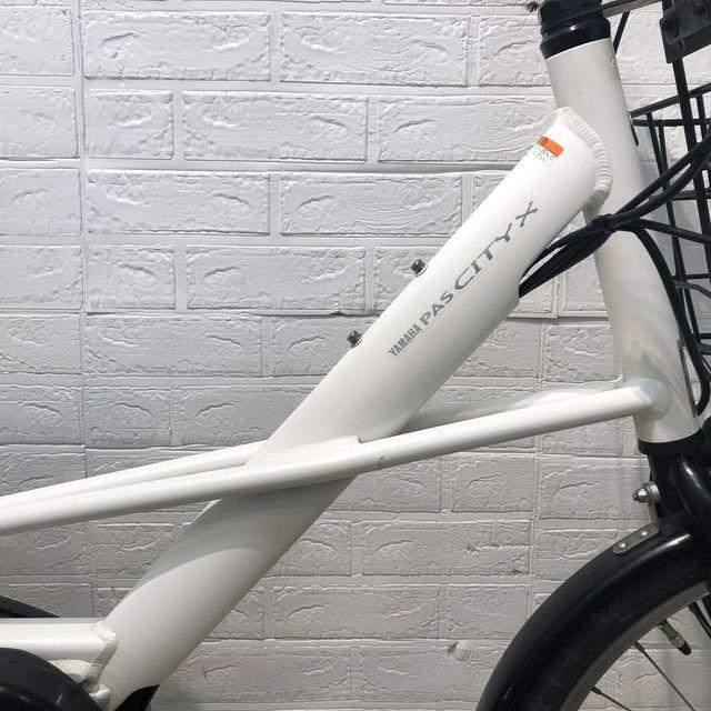 電動自転車 中古 小径車 ヤマハ PAS CITY X パス シティ X ホワイト 20インチ YA038 電動アシスト自転車 横浜 | YAMAHA | 04