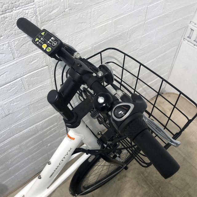 電動自転車 中古 小径車 ヤマハ PAS CITY X パス シティ X ホワイト 20インチ YA038 電動アシスト自転車 横浜 | YAMAHA | 09