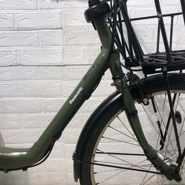 電動自転車 中古 子供乗せ パナソニック ギュット ステージ カーキ 22インチ YA047 電動アシスト自転車 横浜 | Panasonic | 04
