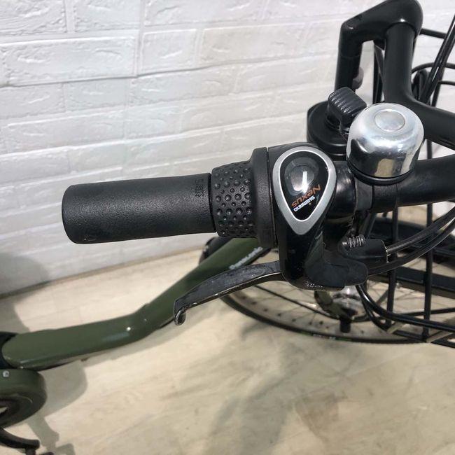 電動自転車 中古 子供乗せ パナソニック ギュット ステージ カーキ 22インチ YA047 電動アシスト自転車 横浜 | Panasonic | 09