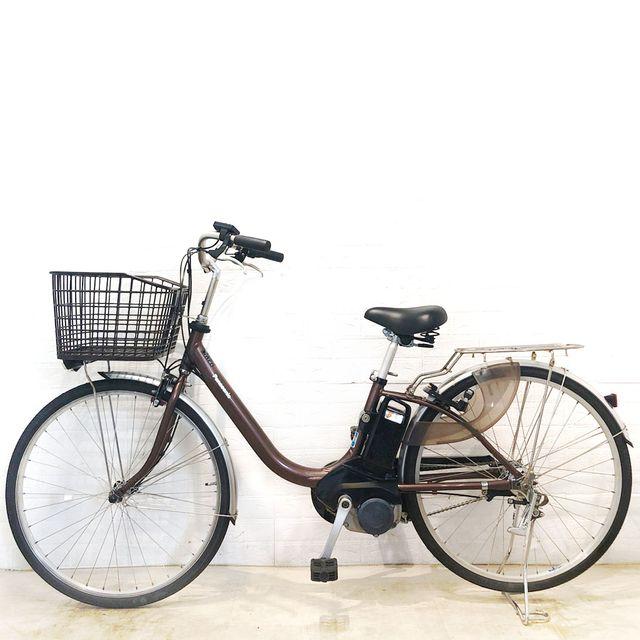 電動自転車 中古 ママチャリ パナソニック ビビ L 押し歩き ブラウン 26インチ YA057 電動アシスト自転車 横浜 | Panasonic | 14