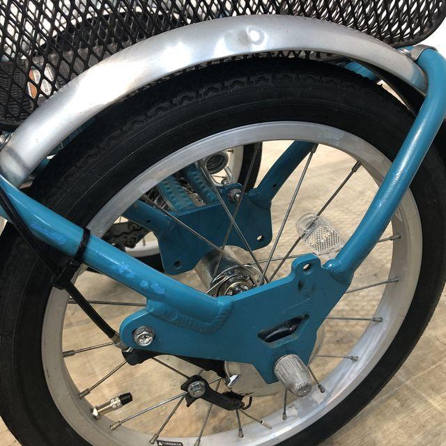 電動自転車 中古 三輪 ワゴン ヤマハ PAS ワゴン ブルー 前18×後16インチ YA058 電動アシスト自転車 横浜 | YAMAHA | 15