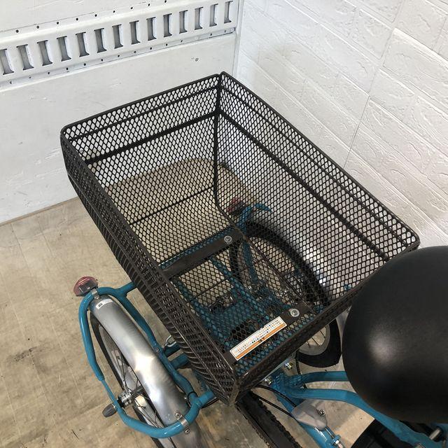 電動自転車 中古 三輪 ワゴン ヤマハ PAS ワゴン ブルー 前18×後16インチ YA058 電動アシスト自転車 横浜 | YAMAHA | 17