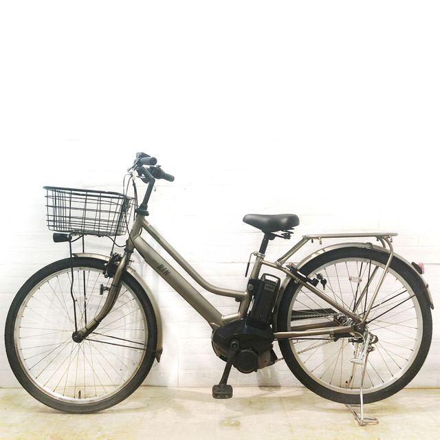 電動自転車 中古 ママチャリ ヤマハ PAS RIN パス リン カーキ 26インチ YA075 電動アシスト自転車 横浜 | YAMAHA | 13