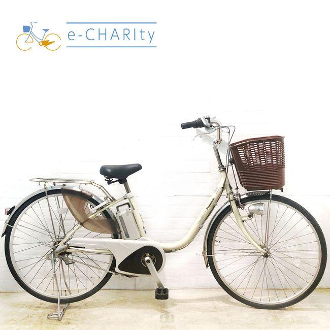 電動自転車 中古 ママチャリ パナソニック ビビ NX アイボリーホワイト 26インチ YA100 電動アシスト自転車 横浜 | Panasonic