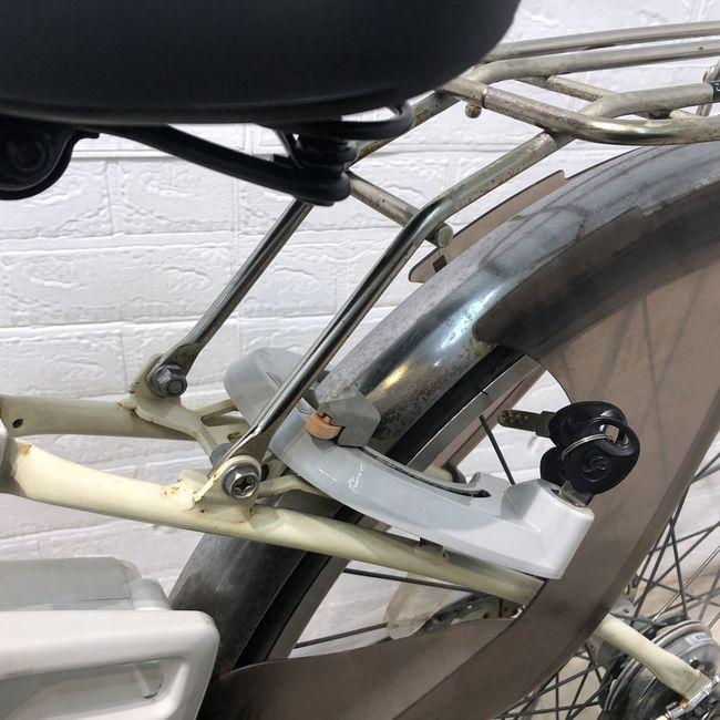 電動自転車 中古 ママチャリ パナソニック ビビ NX アイボリーホワイト 26インチ YA100 電動アシスト自転車 横浜 | Panasonic | 14