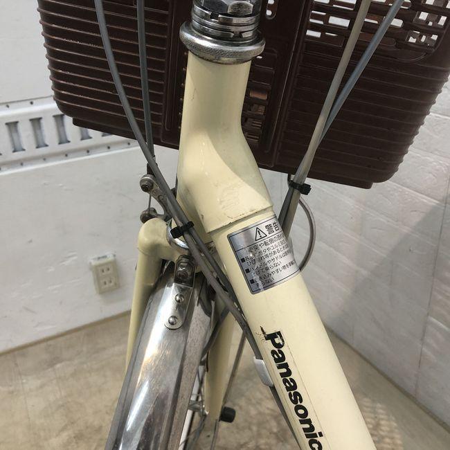 電動自転車 中古 ママチャリ パナソニック ビビ NX アイボリーホワイト 26インチ YA100 電動アシスト自転車 横浜 | Panasonic | 15