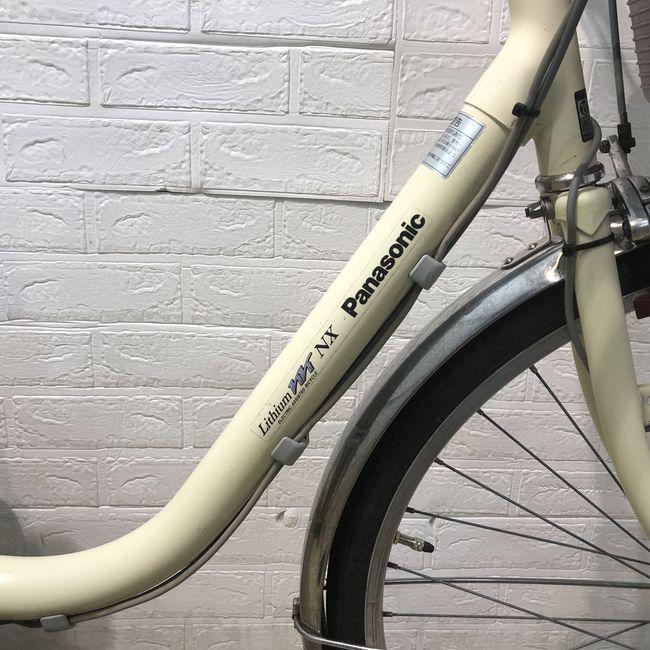 電動自転車 中古 ママチャリ パナソニック ビビ NX アイボリーホワイト 26インチ YA100 電動アシスト自転車 横浜 | Panasonic | 04