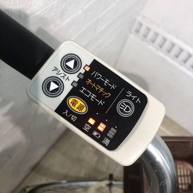 電動自転車 中古 ママチャリ パナソニック ビビ NX アイボリーホワイト 26インチ YA100 電動アシスト自転車 横浜 | Panasonic | 06