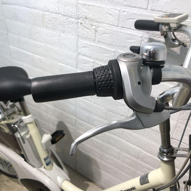 電動自転車 中古 ママチャリ パナソニック ビビ NX アイボリーホワイト 26インチ YA100 電動アシスト自転車 横浜 | Panasonic | 09