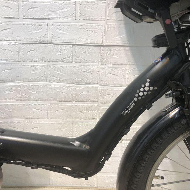 K2692 電動自転車ブリヂストン アンジェリーノ 子供乗せ 20インチ送料無料 低重心でコンパクト。乗りやすく、乗せ降ろしも簡単。 3人乗り対応