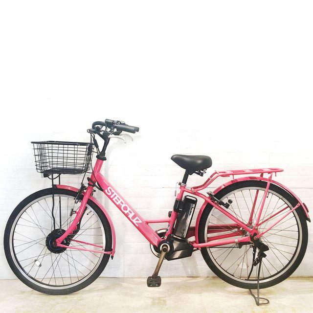 BRIDGESTONE（ブリヂストン） 電動自転車 中古 ママチャリ ステップ