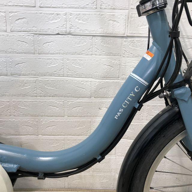 電動自転車 中古 小径車 ヤマハ PAS CITY C パス シティ C ブルー 20インチ YB026 電動アシスト自転車 横浜 | YAMAHA | 04