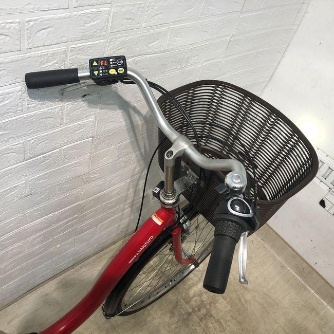 YAMAHA（ヤマハ） 電動自転車 中古 ママチャリ PAS ナチュラ L レッド