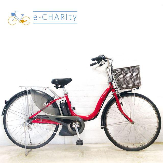 YAMAHA（ヤマハ） 電動自転車 中古 ママチャリ PAS ナチュラ M レッド