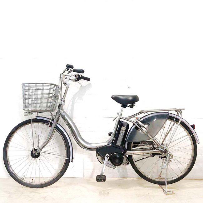 電動自転車 中古 ママチャリ ブリヂストン アシスタ ロイヤル シルバー 24インチ YB061 電動アシスト自転車 横浜 | BRIDGESTONE | 14