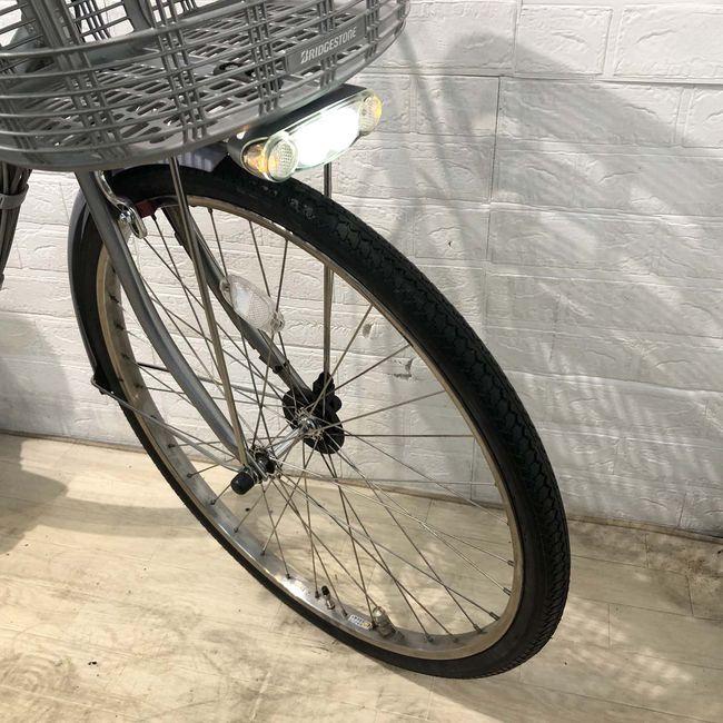 電動自転車 中古 ママチャリ ブリヂストン アシスタ ロイヤル シルバー 24インチ YB061 電動アシスト自転車 横浜 | BRIDGESTONE | 07