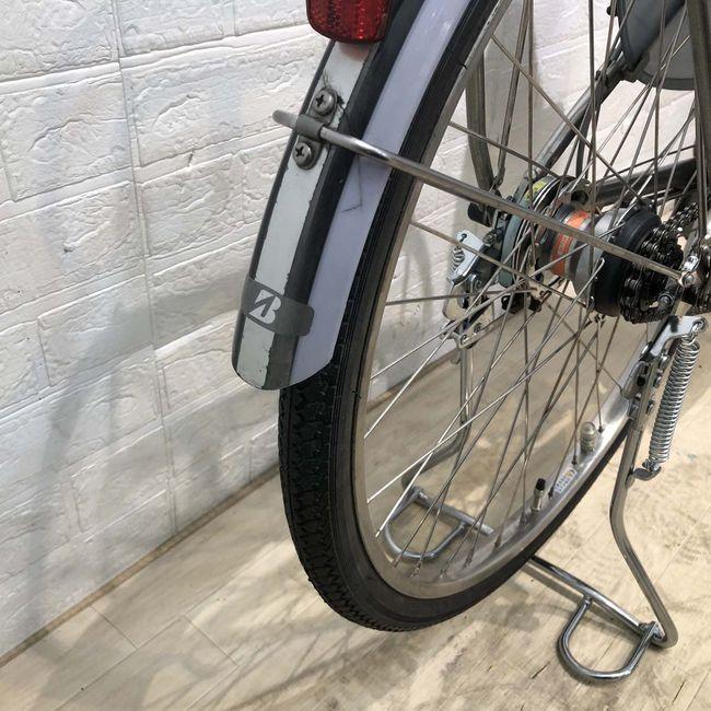 電動自転車 中古 ママチャリ ブリヂストン アシスタ ロイヤル シルバー 24インチ YB061 電動アシスト自転車 横浜 | BRIDGESTONE | 08