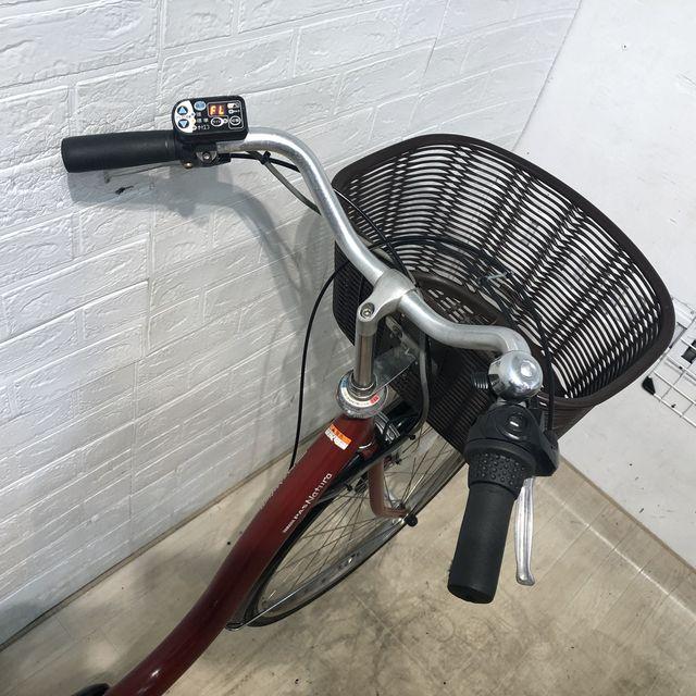 電動自転車 中古 ママチャリ ヤマハ PAS ナチュラ M レッド 26インチ YB066 電動アシスト自転車 横浜 | YAMAHA | 03