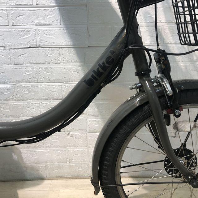 電動自転車 中古 子供乗せ ブリヂストン bikke 2 e ビッケ ツー イー グレー 20インチ YB074 電動アシスト自転車 横浜 | BRIDGESTONE | 04